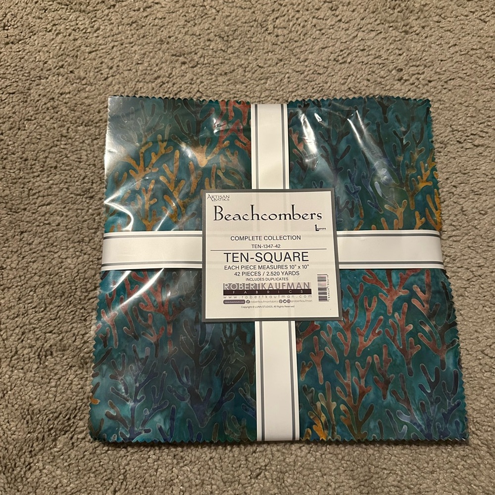 Beachcombers‎ - Artisan Batiks - Layer Cake - (42) 10" squares